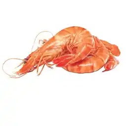 Woolworths Thawed Large Cooked Australian Tiger Prawns^ offer
