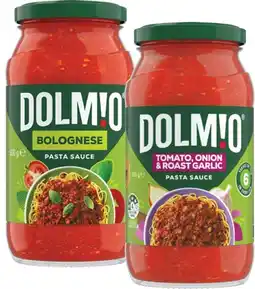 Coles Dolmio Extra Pasta Sauce 490g-500g offer