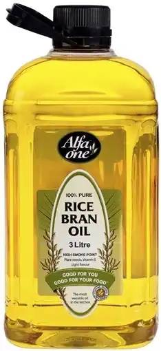 Coles Alfa One Rice Bran Oil 3 Litre offer