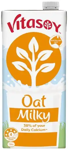 Coles Vitasoy Oat Milky 1 Litre offer
