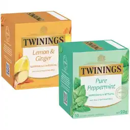 Woolworths Twinings Tea Pk 10 offer