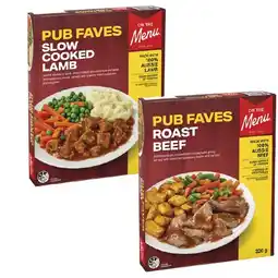 Woolworths On The Menu Frozen Meals 320g offer