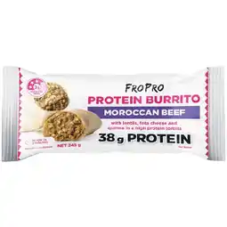 Woolworths FroPro Protein Burrito 245g offer