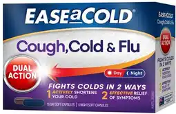 Coles Ease A Cold Cough, Cold & Flu Capsules 24 Pack^ offer