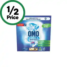 Woolworths OMO Laundry Capsules Pk 28 offer