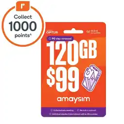 Woolworths amaysim $99 Starter Pack^ offer