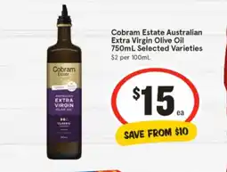 IGA Cobram estate australian extra virgin olive oil offer