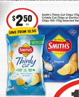 IGA Smith's thinly cut chips offer