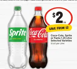 IGA Coca-cola, sprite or fanta offer