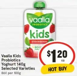 IGA Vaalia kids strawberry offer
