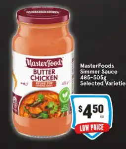 IGA Masterfoods simmer sauce offer