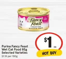 IGA Purina fancy feast wet cat food offer