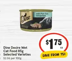 IGA Desire with pure tuna offer
