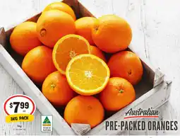 IGA Pre-packed oranges offer