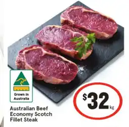 IGA Australian beef economy scotch fillet steak offer