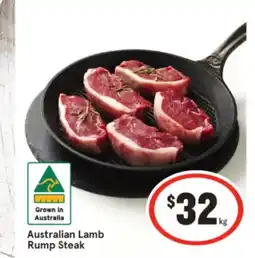 IGA Australian lamb rump steak offer