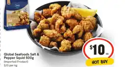 IGA Global seafoods salt & pepper squid offer