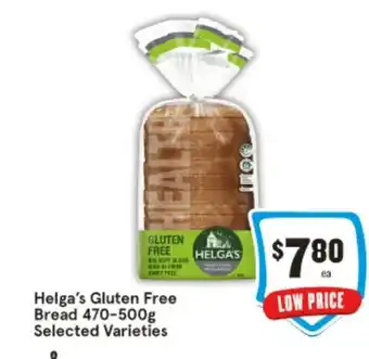 IGA Helga's gluten free bread offer