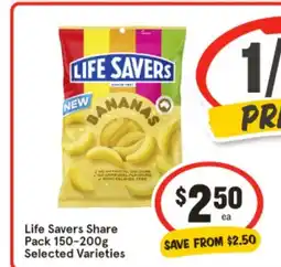 IGA Life savers share offer