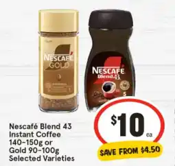 IGA Nescafé blend 43 instant coffee offer