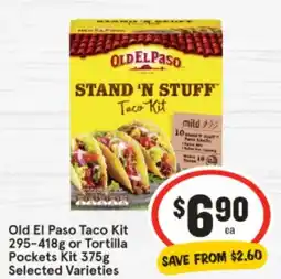 IGA Old el paso taco kit offer