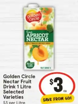 IGA APRICOT NECTAR offer