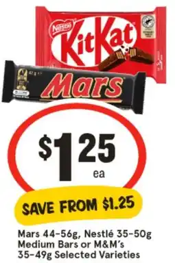 IGA Mars and kitkat offer