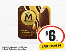 IGA Streets magnum ice cream offer