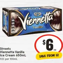 IGA Viennetta vanilla offer