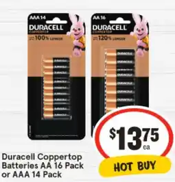 IGA Duracell coppertop offer