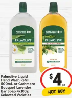 IGA Palmolive liquid hand wash refill offer