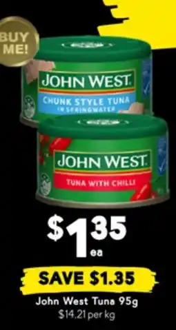 Drakes Chunk style tuna in springwater offer