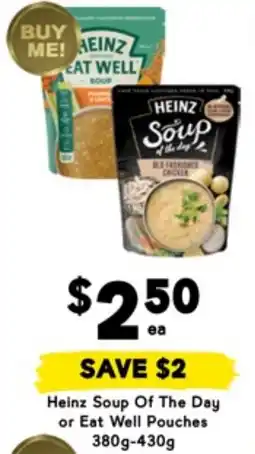 Drakes Heinz soup of the day offer