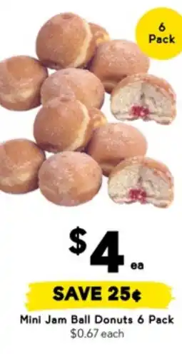 Drakes Mini jam ball donuts offer