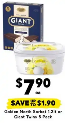 Drakes Golden north sorbet offer