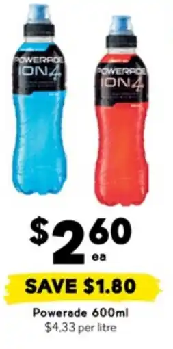 Drakes Powerade offer