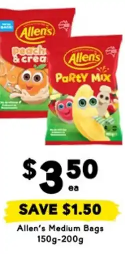 Drakes Allen's medium bags offer
