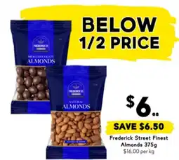 Drakes Frederick street finest almonds offer