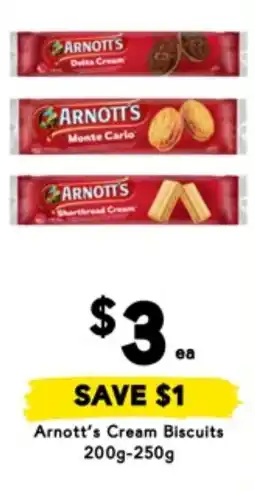 Drakes Arnott's cream biscuits offer