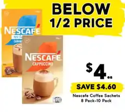 Drakes Nescafe coffee sachets offer