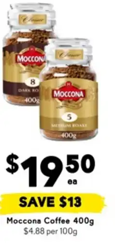 Drakes Moccona coffee offer