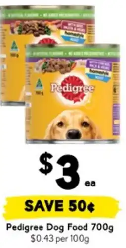 Drakes Pedigree dog food offer