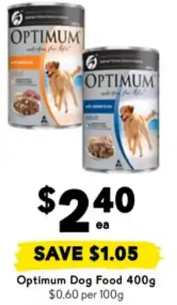 Drakes Optimum dog food offer