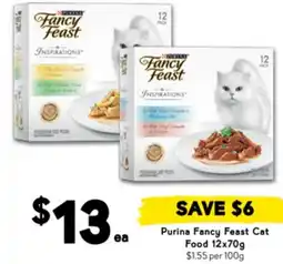 Drakes Purina fancy feast cat food offer