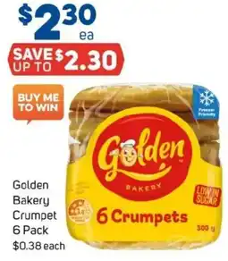 Foodland Golden bakery crumpet offer