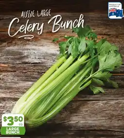 Foodland Aussie large celery bunch offer
