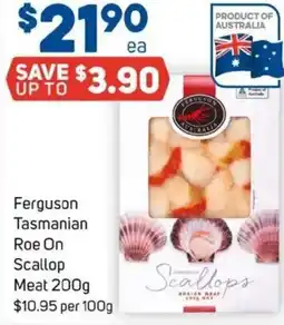 Foodland Ferguson tasmanian roe on scallop meat offer