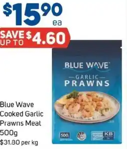 Foodland Cooked garlic prawns meat offer