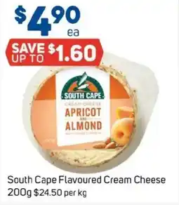 Foodland South cape flavoured cream cheese offer