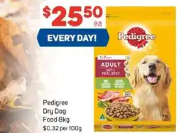 Foodland Pedigree dry dog food offer